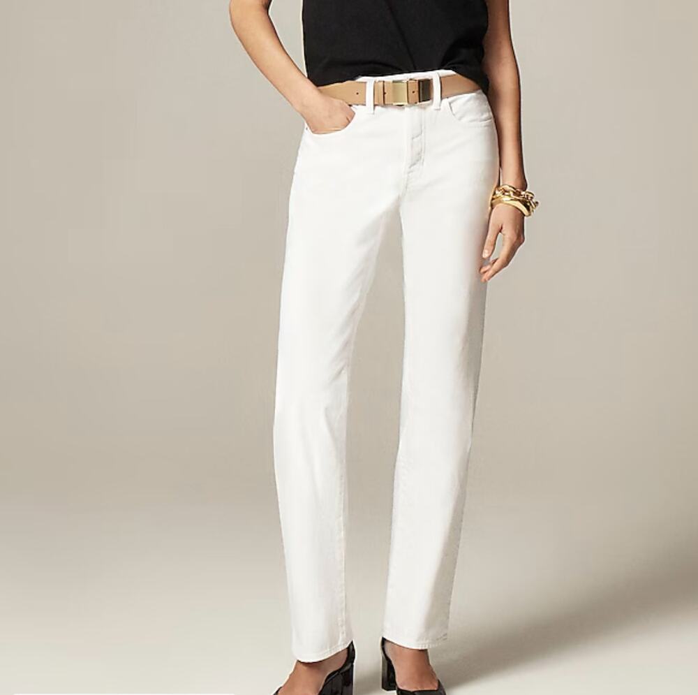 J Crew 84 Slouchy Jeans Womens 29 White